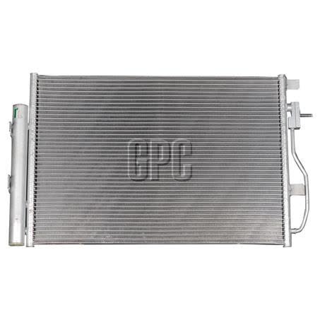 Delphi Air Conditioning Condenser Parallel Flow Subcooled Inlet Pad Outlet Pad CNX01007 AIR CONDITIONING CONDENSER DELPHI - Micks Gone Bush