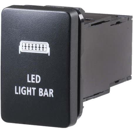 Narva Toyota Style Sealed Push Switch Off/on Spdt 12V Blue LED Illuminated Light Bar Symbol - 63302BL SWITCH NARVA - Micks Gone Bush