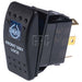 Thunder Rocker Switch On/off Spst 12 Or 24V Blue Illuminated 20A TDR11022 SWITCH THUNDER - Micks Gone Bush