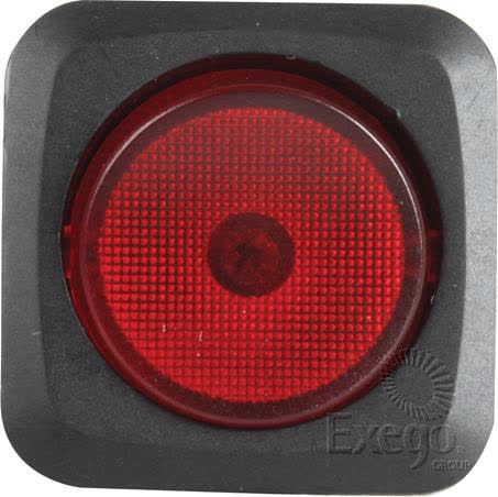 OEX Rocker Switch On/off Spst 12V Red Illuminated 25A ACX3765BL SWITCH OEX - Micks Gone Bush