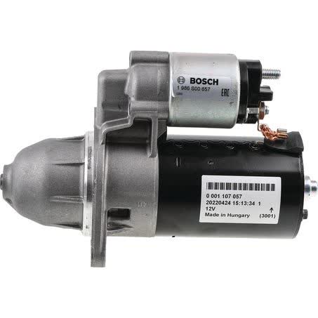 Bosch Starter Motor 12V 9T CCW 1.1KW - Part No. 1986S00657 STARTER MOTOR BOSCH - Micks Gone Bush