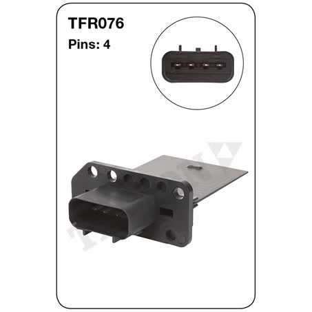 Tridon Air Conditioning Resistor TFR076 4 Pin AIR CONDITIONING RESISTOR TRIDON - Micks Gone Bush
