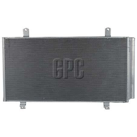 Denso Air Conditioning Condenser Parallel Flow Inlet Pad Outlet Pad CNX983 AIR CONDITIONING CONDENSER DENSO - Micks Gone Bush