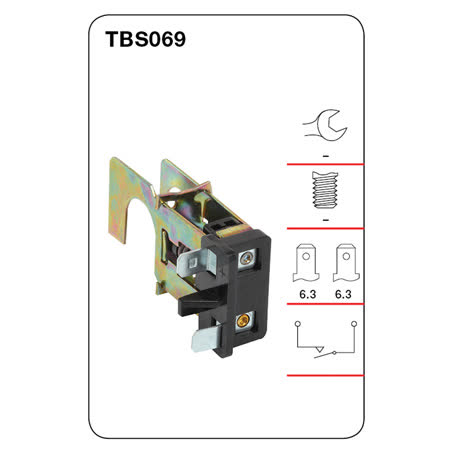 Tridon Stop Light Switch TBS069 Normally Open SWITCH TRIDON - Micks Gone Bush