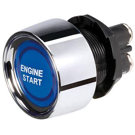 Narva Push Button Starter Switch On/off Momentary Spst Blue LED 50A 12V 60097BL SWITCH NARVA - Micks Gone Bush