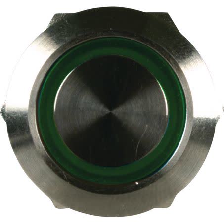 OEX Push Button Switch On/off Spst 12V Green Illuminated 5A ACX3691BL SWITCH OEX - Micks Gone Bush