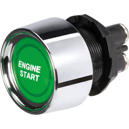 Narva Push Button Starter Switch On/off Momentary Spst Green LED 50A 12V Part No. 60098BL SWITCH NARVA - Micks Gone Bush