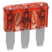 Narva Micro 3 Blade Fuse 10A Red 5 Pack Part No. 51210BL FUSE NARVA - Micks Gone Bush