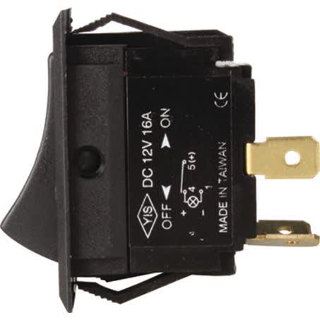 OEX Rocker Switch On/off Spst 12V Red Illuminated 20A ACX3784BL SWITCH OEX - Micks Gone Bush