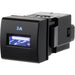 Narva OE Style Push Button Switch USB Symbol 12V Blue Illumination Part No. 63411BL SWITCH NARVA - Micks Gone Bush