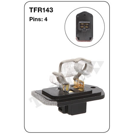 Tridon Air Conditioning Resistor TFR143 4 Pin AIR CONDITIONING RESISTOR TRIDON - Micks Gone Bush