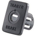 Redarc Tow Pro Elite Switch Insert Universal TPSI-001 SWITCH MOUNTING PANEL REDARC - Micks Gone Bush