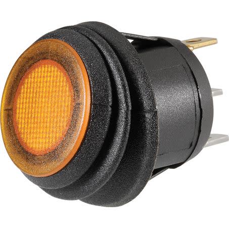 Narva Rocker Switch Off/on Spst Amber LED 12V 20A Part No. 62036BL SWITCH NARVA - Micks Gone Bush