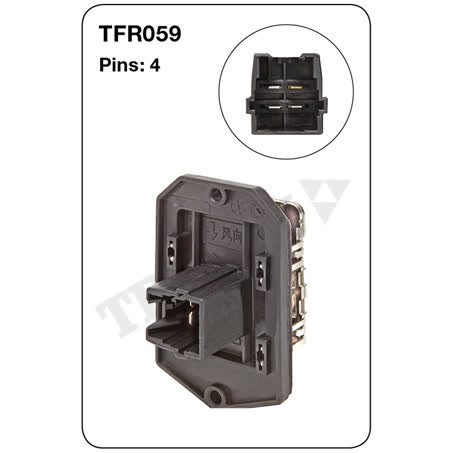 Tridon Air Conditioning Resistor TFR059, 4-PIN AIR CONDITIONING RESISTOR TRIDON - Micks Gone Bush