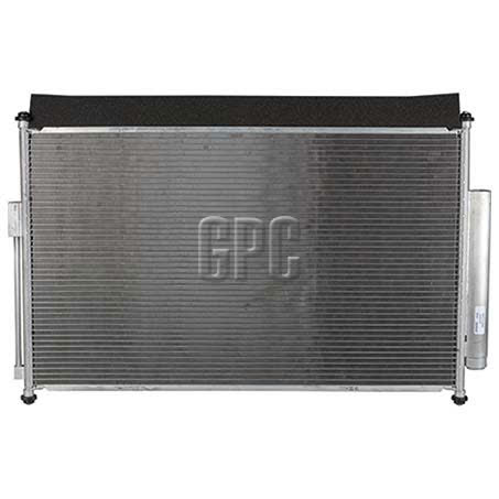 Denso Air Conditioning Condenser Parallel Flow Inlet Pad Outlet Pad CNX998 AIR CONDITIONING CONDENSER DENSO - Micks Gone Bush