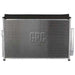 Denso Air Conditioning Condenser Parallel Flow Inlet Pad Outlet Pad CNX998 AIR CONDITIONING CONDENSER DENSO - Micks Gone Bush
