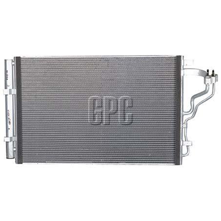 Hanon System HCC Air Conditioning Condenser Parallel Flow Subcooled Inlet Pad Outlet Pad CNX01015 AIR CONDITIONING CONDENSER HANON SYSTEM - Micks Gone Bush