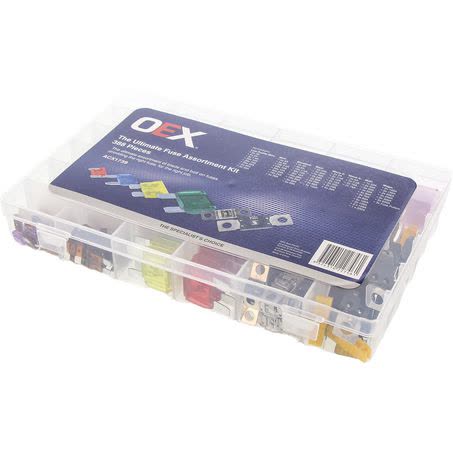 OEX Ultimate Fuse Assortment Kit 388 Piece Blade And Bolt On Fuses ACX1739 FUSE KITS OEX - Micks Gone Bush