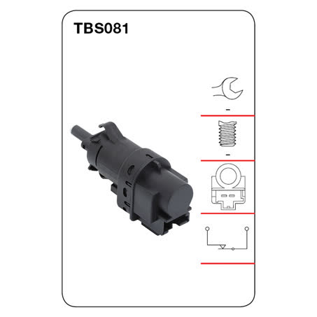 Tridon Stop Light Switch 12V 2-TERMINAL Normally Closed TBS081 SWITCH TRIDON - Micks Gone Bush