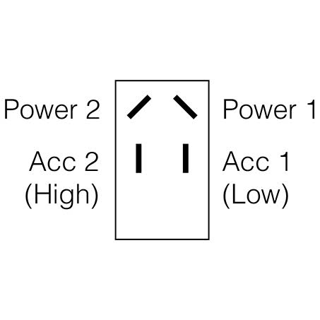 Narva Heavy Duty Rocker Switch Off/on/on Dpdt 20A 12V Part No. 63051BL SWITCH NARVA - Micks Gone Bush