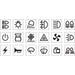 Narva Black Switch Decal Set - Transport 63177BL SWITCH PART OTHER NARVA - Micks Gone Bush