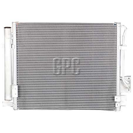 Hanon System HCC Air Conditioning Condenser Parallel Flow Subcooled Inlet Pad Outlet Pad CNX01018 AIR CONDITIONING CONDENSER HANON SYSTEM - Micks Gone Bush