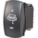 Narva Sealed Rocker Switch Momentary On/off/momentary On Dpdt 12V/24V Blue LED Illuminated Winch Symbol Part No. 63238BL SWITCH NARVA - Micks Gone Bush