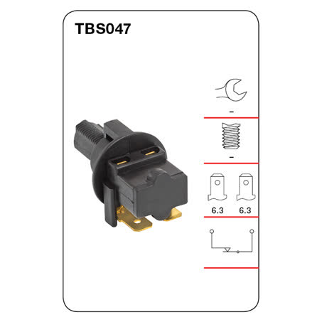 Tridon Stop Light Switch TBS047 SWITCH TRIDON - Micks Gone Bush