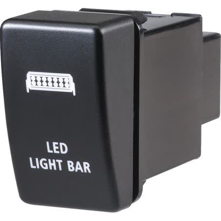 Narva Holden Style Sealed Push Switch Off/on Spdt 12V Blue LED Illuminated Light Bar Symbol 63326BL SWITCH NARVA - Micks Gone Bush