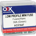 OEX Low Profile Mini Blade Fuse 30A Green Pack Of 50 ACX1647 FUSE OEX - Micks Gone Bush