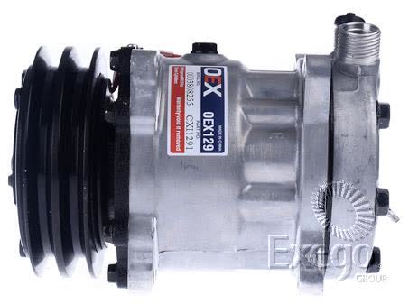 OEX Air Conditioning Compressor 12V Ear Mount Sanden SO7130 Style CXI1291 AIR CONDITIONING COMPRESSOR OEX - Micks Gone Bush
