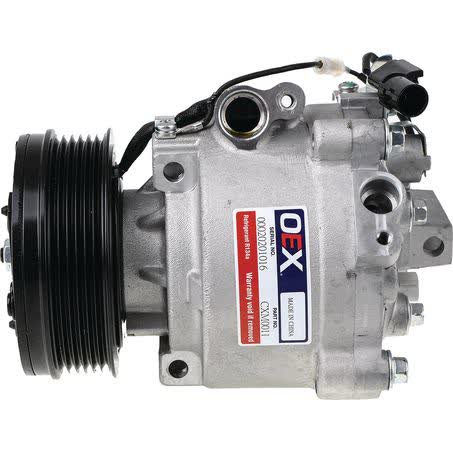 OEX Air Conditioning Compressor 12V Direct Mount Mitsubishi QS90 Style CXM0011 AIR CONDITIONING COMPRESSOR OEX - Micks Gone Bush
