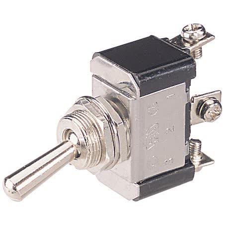 Narva Metal Changeover Toggle Switch On/on Spdt 20A 12V 60057BL SWITCH NARVA - Micks Gone Bush