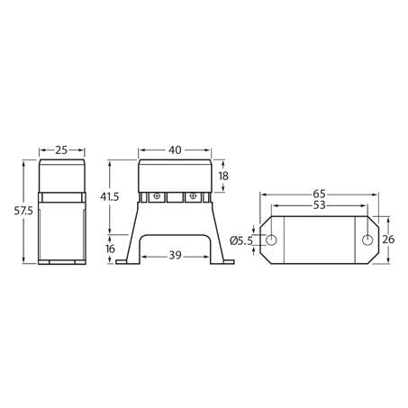 Hella Fuse Box Standard Blade 4 Way 30A Part No. 8720 FUSE BOX HELLA - Micks Gone Bush