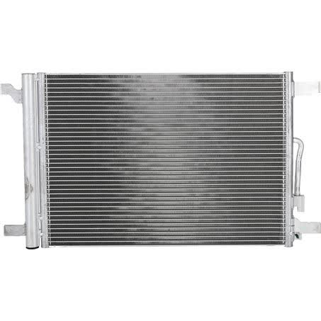 Valeo Air Conditioning Condenser Parallel Flow Subcooled Inlet Pad Outlet Pad Part No. 814301 AIR CONDITIONING CONDENSER VALEO - Micks Gone Bush