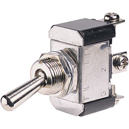 Narva Metal Toggle Switch On/off/on Spdt 20A 12V 60056BL SWITCH NARVA - Micks Gone Bush
