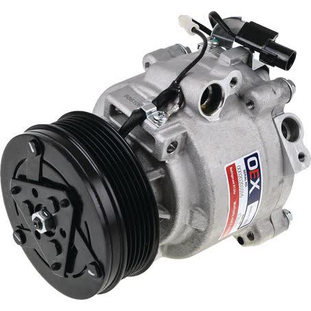 OEX Air Conditioning Compressor 12V Direct Mount Mitsubishi QS90 Style CXM0011 AIR CONDITIONING COMPRESSOR OEX - Micks Gone Bush