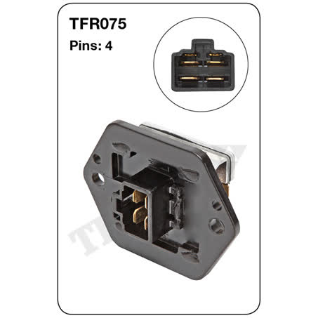 Tridon Air Conditioning Resistor TFR075 4 Pin AIR CONDITIONING RESISTOR TRIDON - Micks Gone Bush