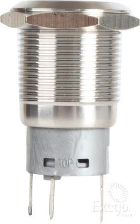 OEX Push Button Switch On/off Spst 12V Green Illuminated 5A ACX3691BL SWITCH OEX - Micks Gone Bush