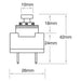 Narva Push Button Switch Momentary On Spst 16A 12V 60040BL SWITCH NARVA - Micks Gone Bush