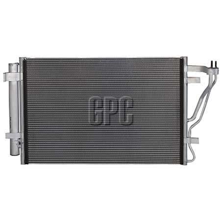 Hanon System HCC Air Conditioning Condenser Parallel Flow Inlet Pad Outlet Pad CNX01014 AIR CONDITIONING CONDENSER HANON SYSTEM - Micks Gone Bush