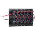 Narva 8 Way Rocker Switch Panel Off/on Spst Red LED 20A 12V Part No. 63196 SWITCH MOUNT/ PANEL NARVA - Micks Gone Bush