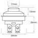 Narva Push Button Switch Momentary On Spst 16A 12V 60039BL SWITCH NARVA - Micks Gone Bush