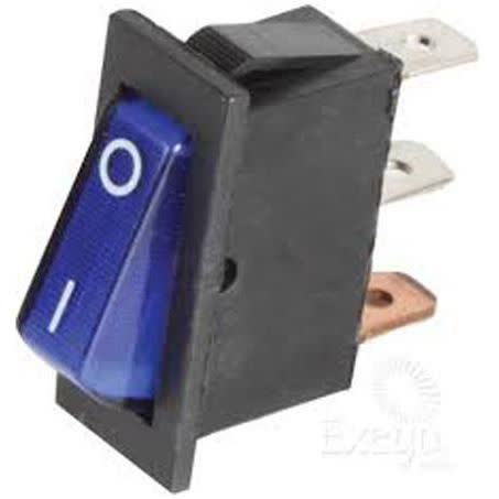 Narva Rocker Switch Off/on Spst Blue Illuminated 20A 12V Part No. 62016BL SWITCH NARVA - Micks Gone Bush