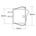 Narva Rocker Switch Off/on Spst 20A 12V Part No. 62010BL SWITCH NARVA - Micks Gone Bush
