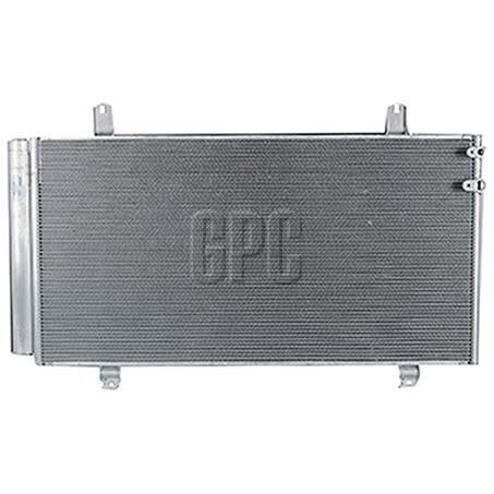 Denso Air Conditioning Condenser Parallel Flow Inlet Pad Outlet Pad CNX983 AIR CONDITIONING CONDENSER DENSO - Micks Gone Bush