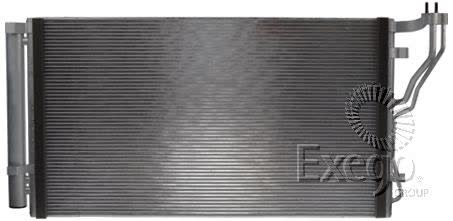 Hanon System HCC Air Conditioning Condenser Parallel Flow Pad Inlet/outlet CNX831 AIR CONDITIONING CONDENSER HANON SYSTEM - Micks Gone Bush