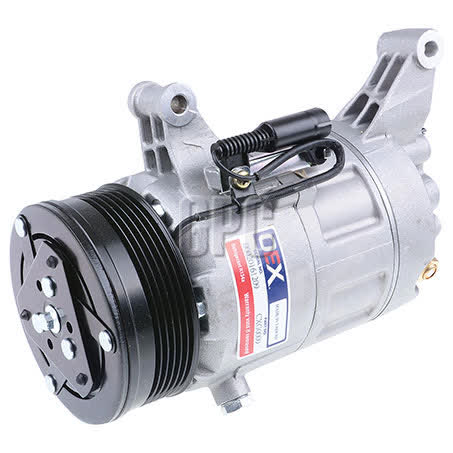OEX Air Conditioning Compressor 12V Ear Mount Delphi CVC6 Style CXG0009 AIR CONDITIONING COMPRESSOR OEX - Micks Gone Bush