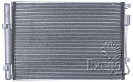 Hanon System HCC Air Conditioning Condenser Parallel Flow Subcooled Inlet Pad Outlet Pad CNX968G AIR CONDITIONING CONDENSER HANON SYSTEM - Micks Gone Bush