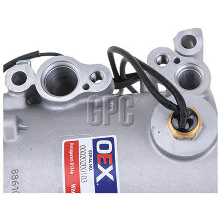 OEX Air Conditioning Compressor 12V 6 Groove Direct Mount MHI Style CXM0014 AIR CONDITIONING COMPRESSOR OEX - Micks Gone Bush